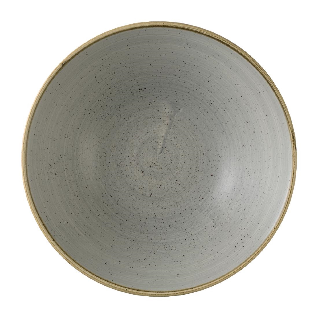 Churchill Super Vitrified Grey Churchill Stonecast Deep Coupe Bowls 180Mm (6 Pack)