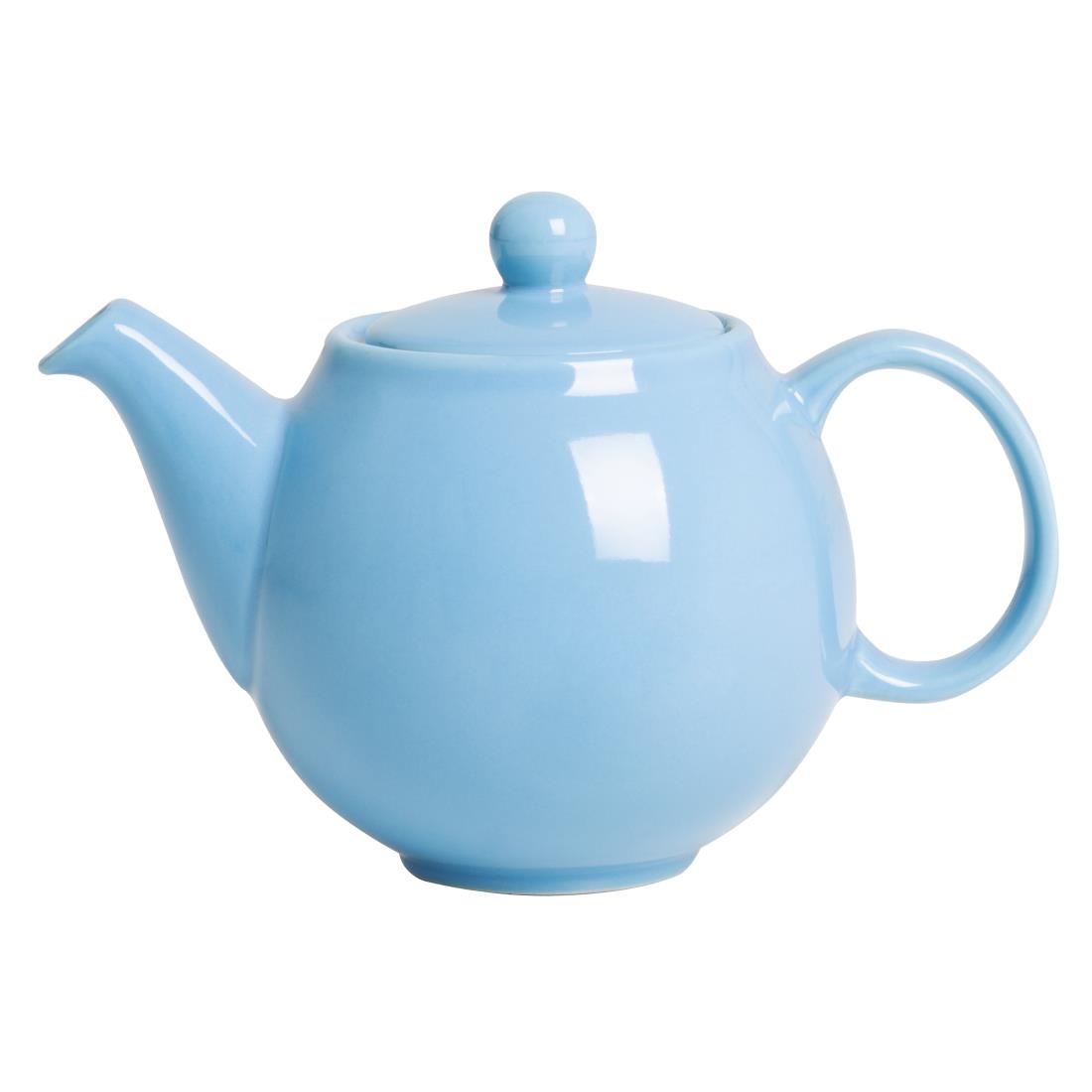 Olympia Blue Cafe Teapots 450Ml (2 Pack)