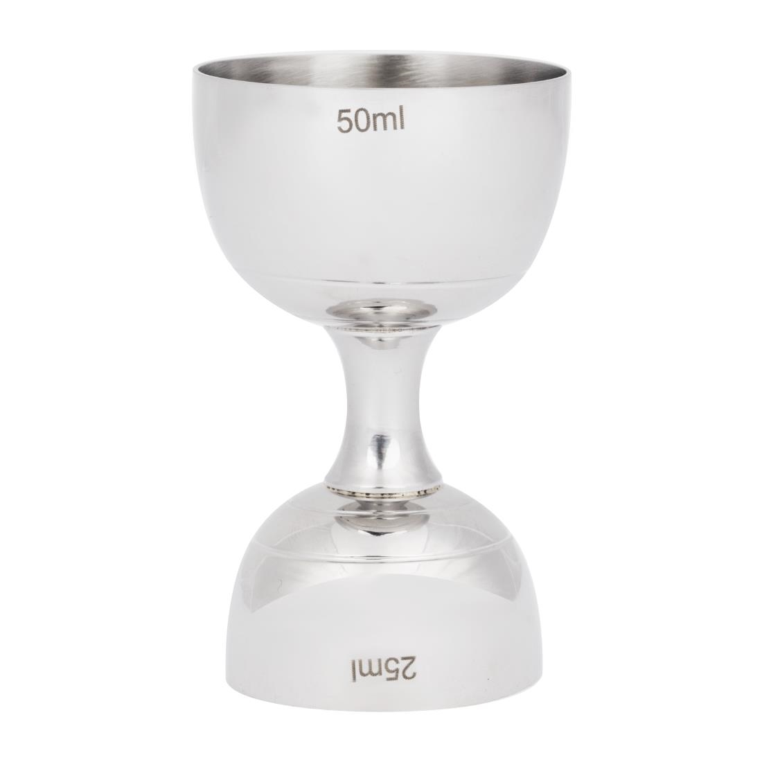 Olympia Grey Bulb Jigger 25Ml/50Ml