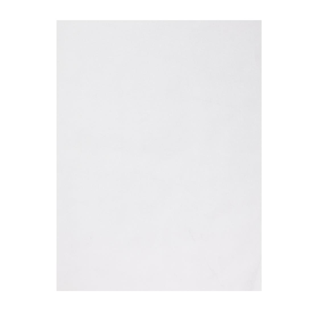 Fiesta Compostable White Burger Wraps 250X350mm (200 Pack)