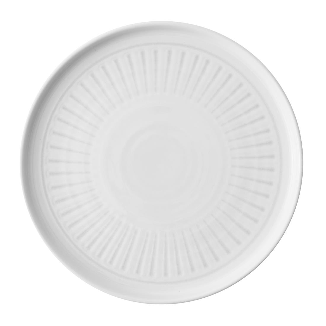 Churchill Super Vitrified Grey Churchill Era Walled Plates 260Mm (6 Pack)