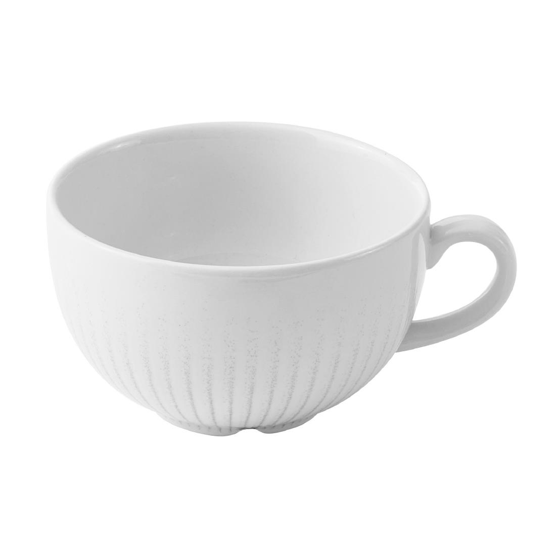 Churchill Super Vitrified Grey Churchill Era Cappuccino Cups 355Ml (12 Pack)
