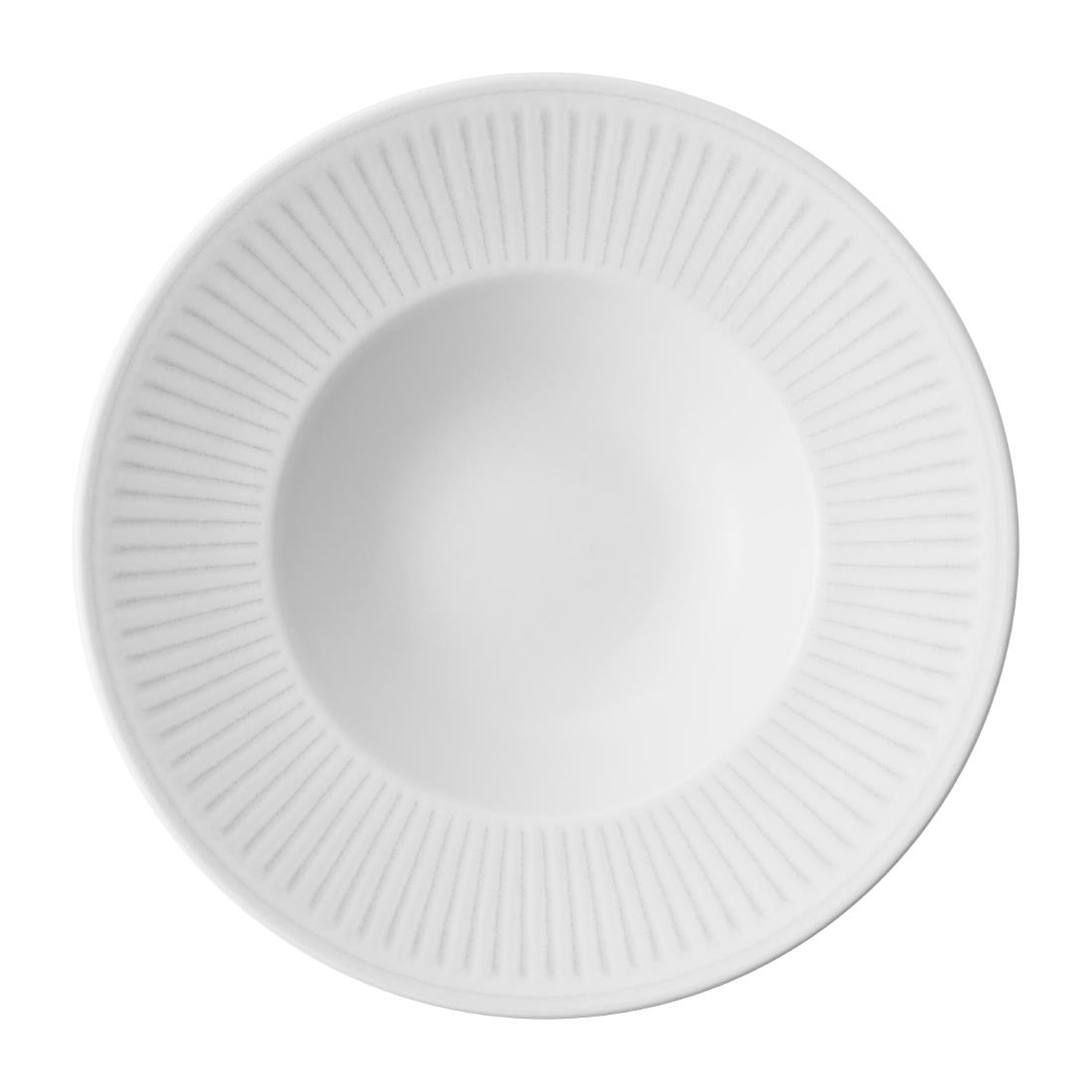 Churchill Super Vitrified Grey Churchill Era Profile Medium Wide Rim Bowls 238Mm (12 Pack)