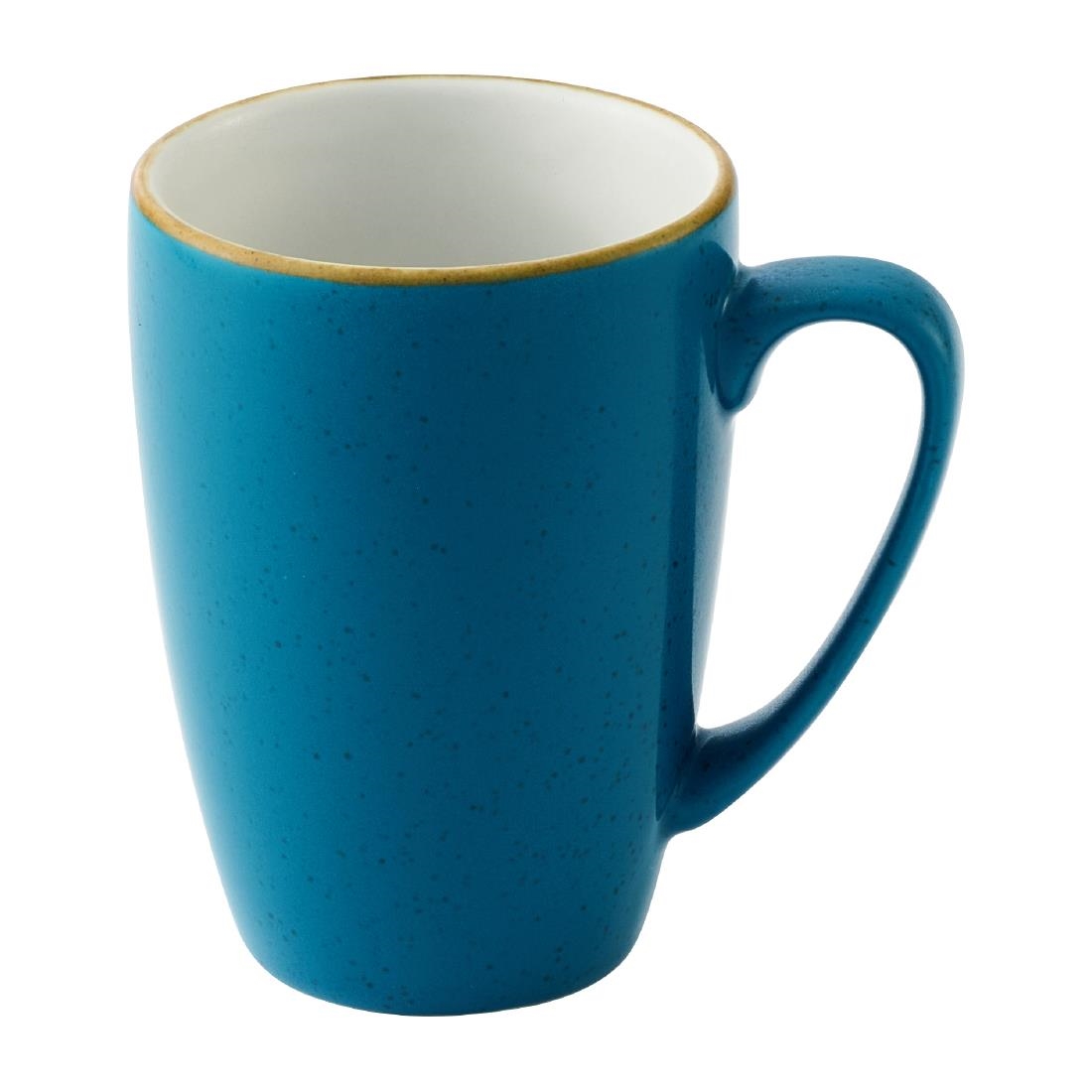 Churchill Super Vitrified Blue Churchill Stonecast Java Profile Mugs 355Ml (12 Pack)