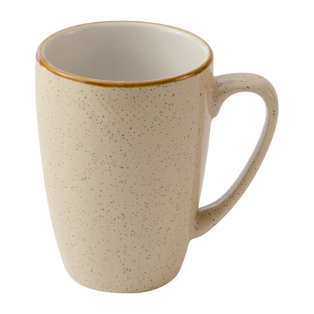 Churchill Super Vitrified Beige Churchill Stonecast Nutmeg Cream Profile Mugs 355Ml (12 Pack)