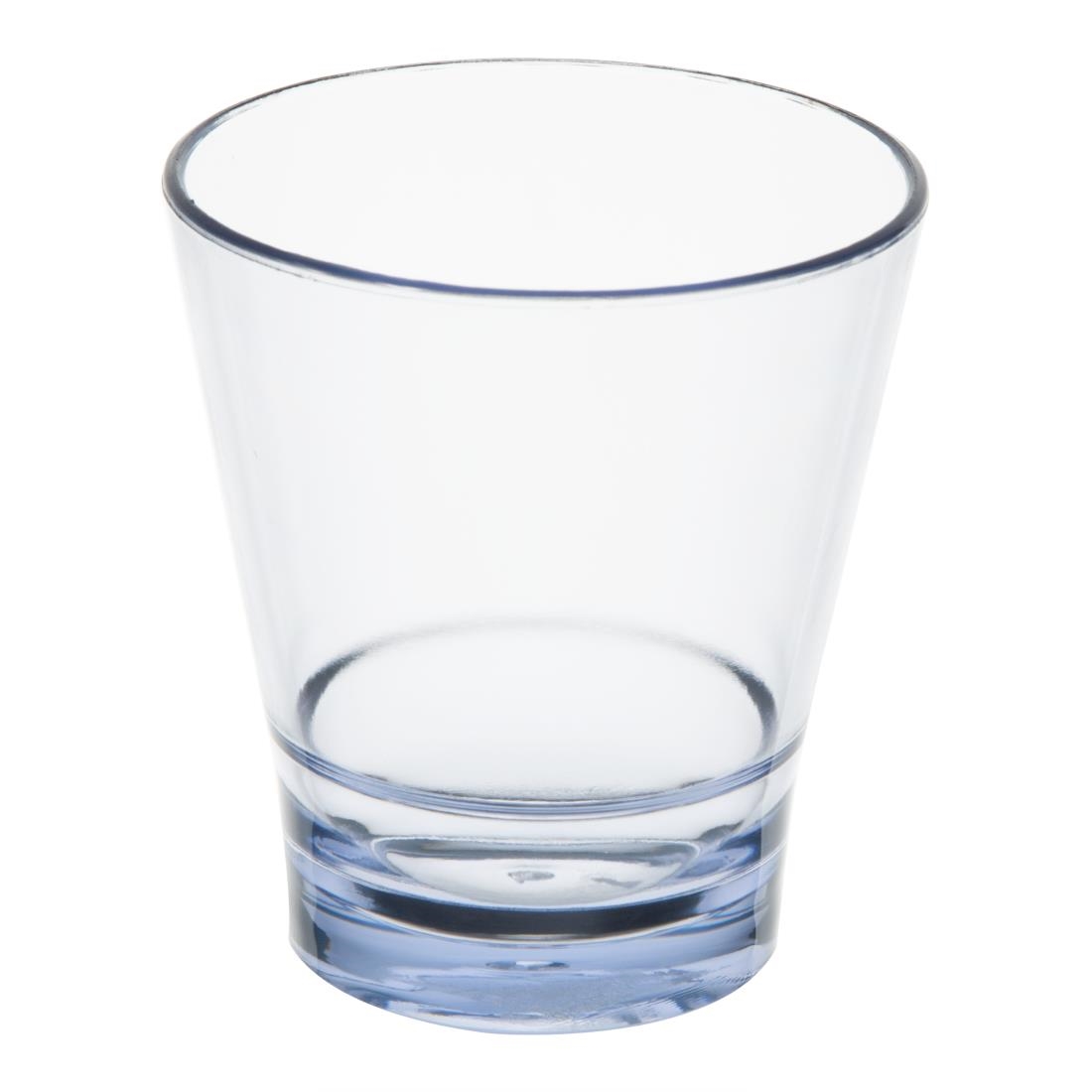 Olympia Blue Kristallon Polycarbonate Stacking Tumblers 250Ml (6 Pack)