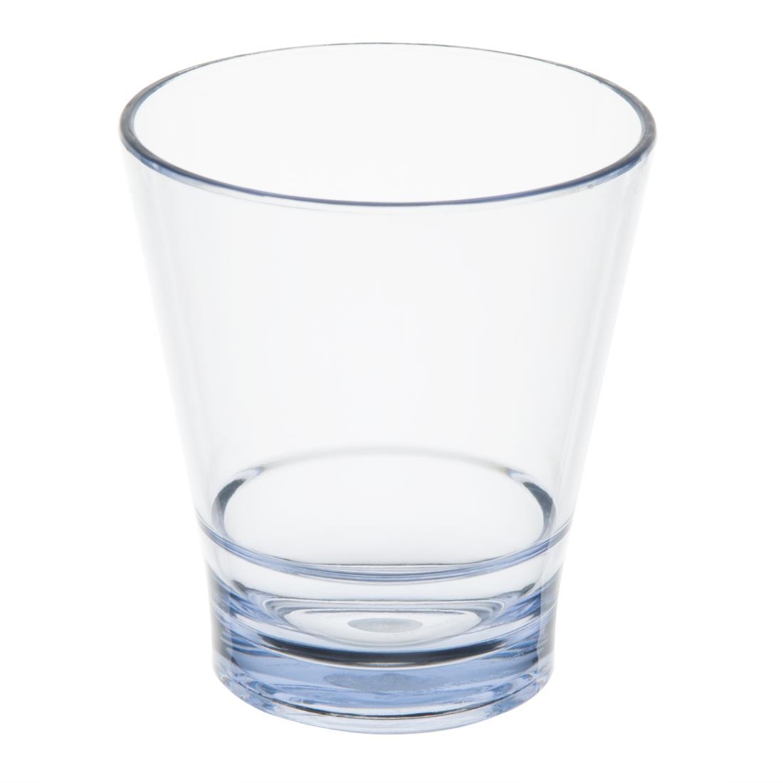 Olympia Blue Kristallon Polycarbonate Stacking Tumblers 350Ml (6 Pack)