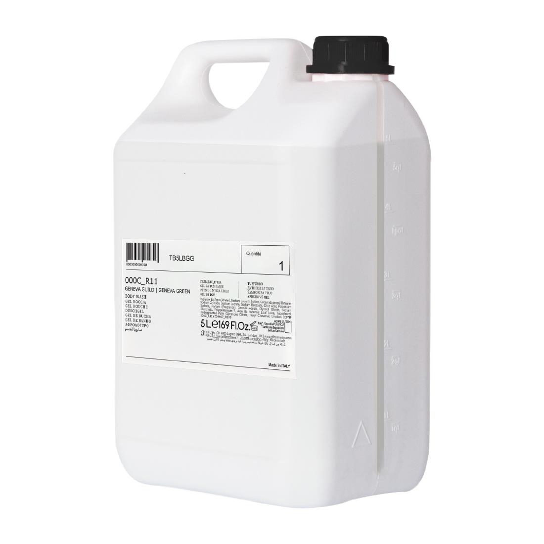 Gfl Geneva Guild Body Wash Pump Bottle 5Ltr Refill (2 Pack)