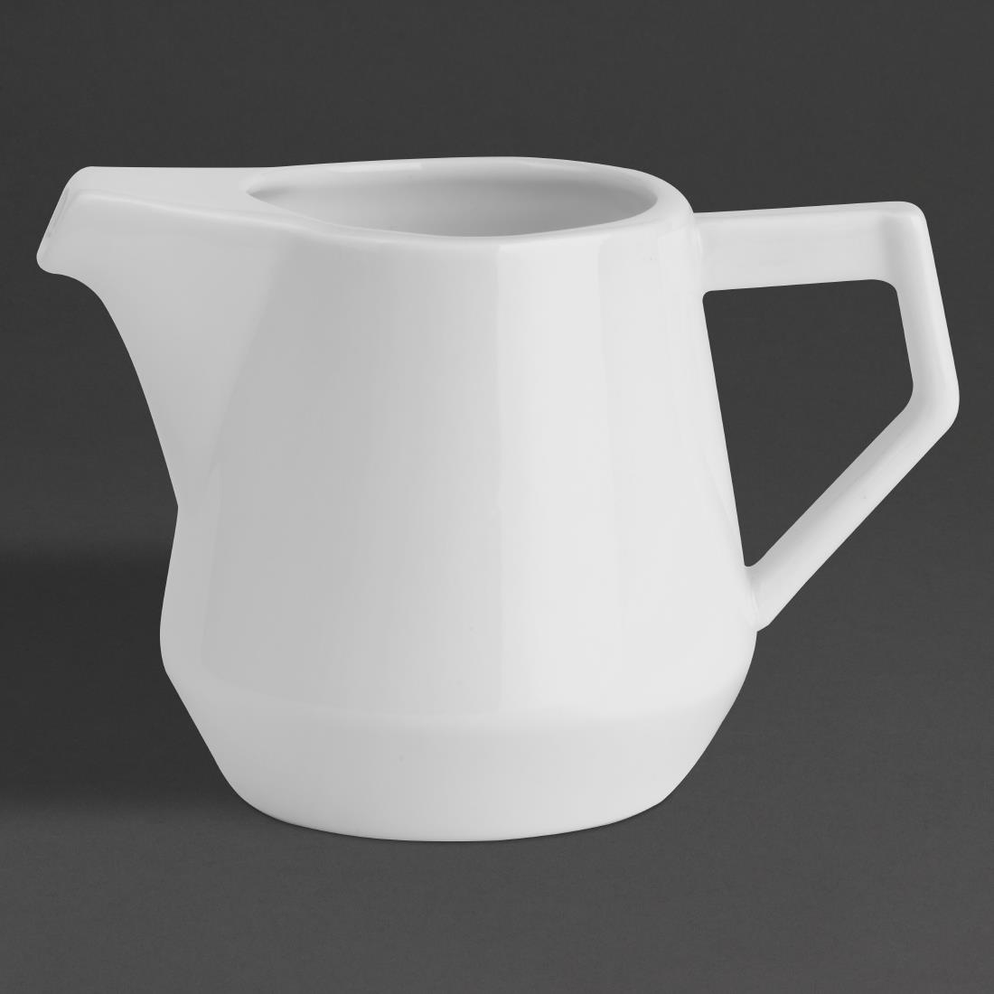 Olympia White Ware Deco Jugs 200Ml (6 Pack)