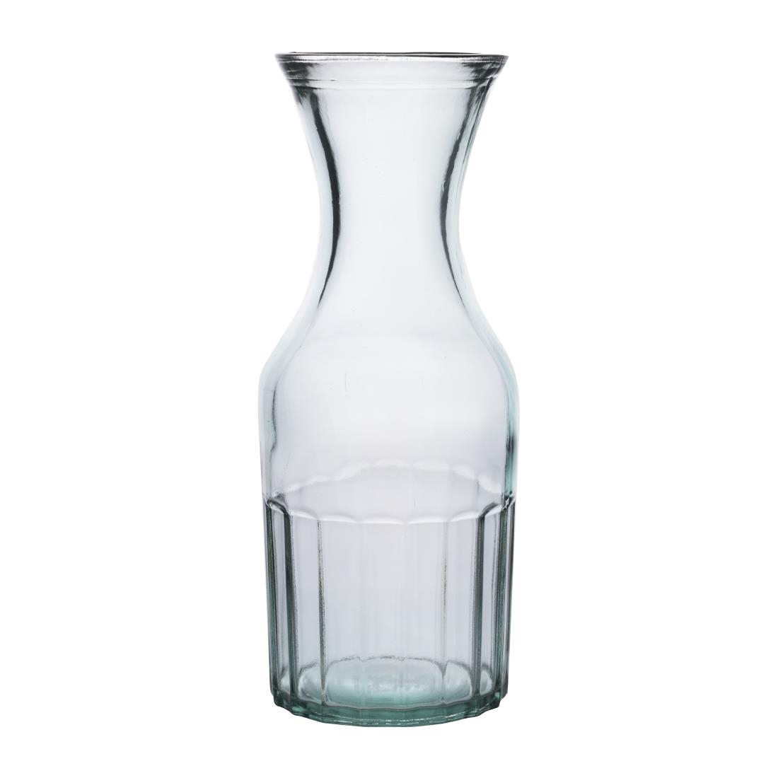 Olympia Clear Recycled Glasses Orleans Carafes 1Ltr (6 Pack)
