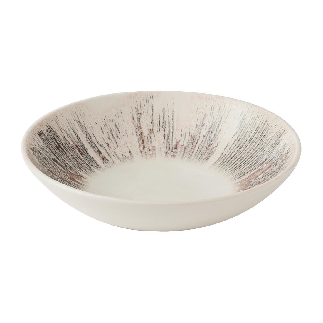 Churchill Super Vitrified Patterned Churchill Lyra Pink Evolve Coupe Bowls 182Mm (12 Pack)