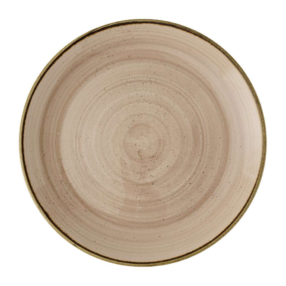 Churchill Super Vitrified Beige Churchill Stonecast Truffle Evolve Coupe Plates 260Mm (12 Pack)