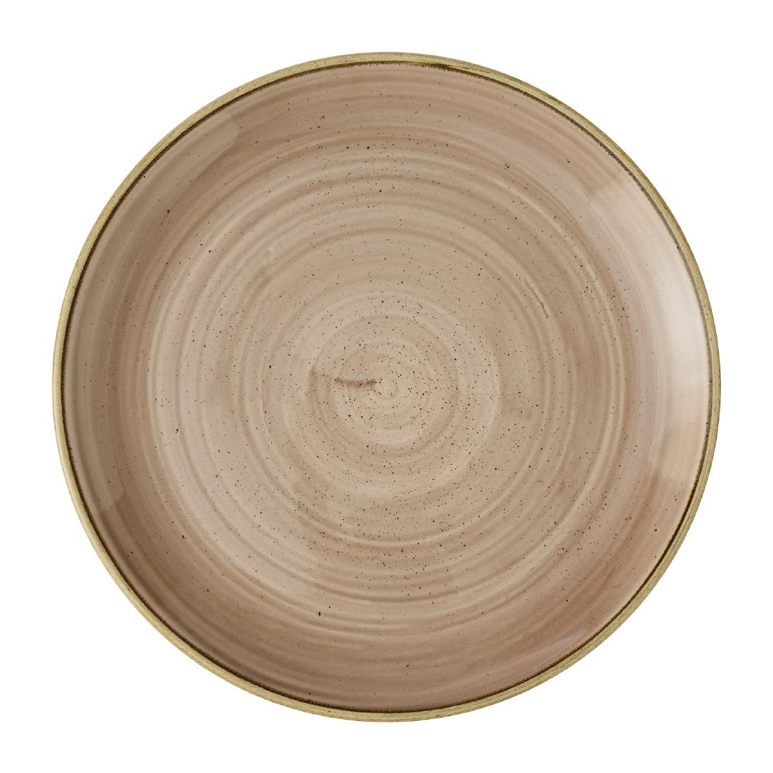 Churchill Super Vitrified Beige Churchill Stonecast Truffle Evolve Coupe Plates 288Mm (12 Pack)