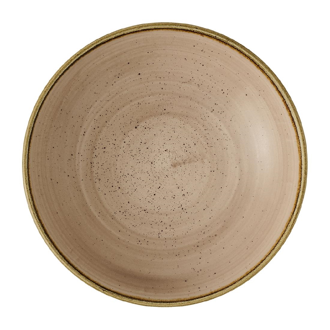 Churchill Super Vitrified Beige Churchill Stonecast Truffle Coupe Bowls 182Mm (12 Pack)