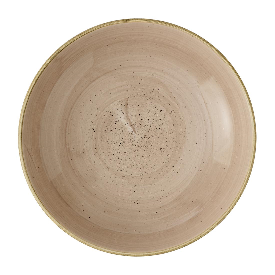 Churchill Super Vitrified Beige Churchill Stonecast Truffle Evolve Coupe Bowls 248Mm (12 Pack)