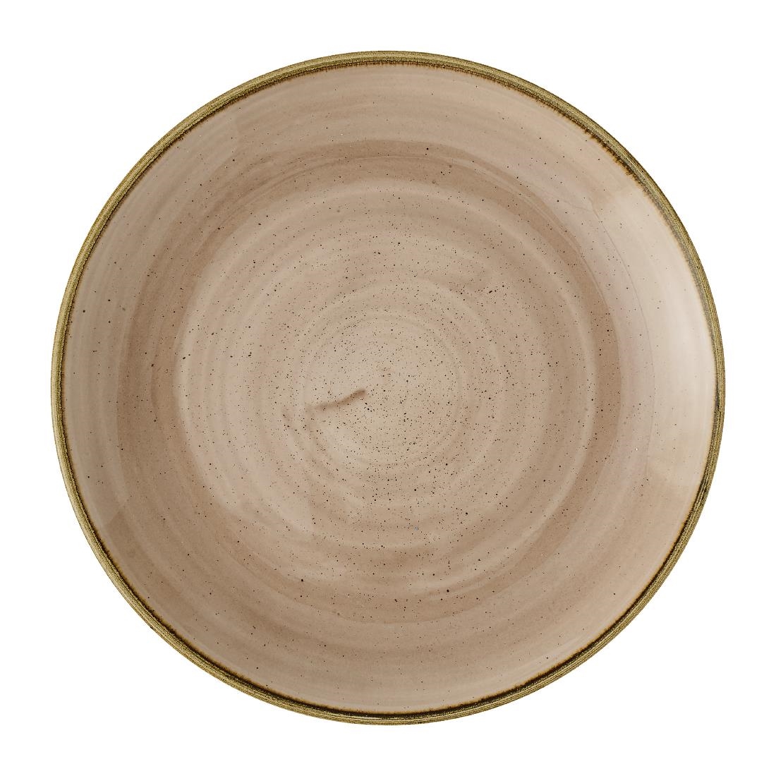Churchill Super Vitrified Beige Churchill Stonecast Truffle Evolve Coupe Plates 217Mm (12 Pack)