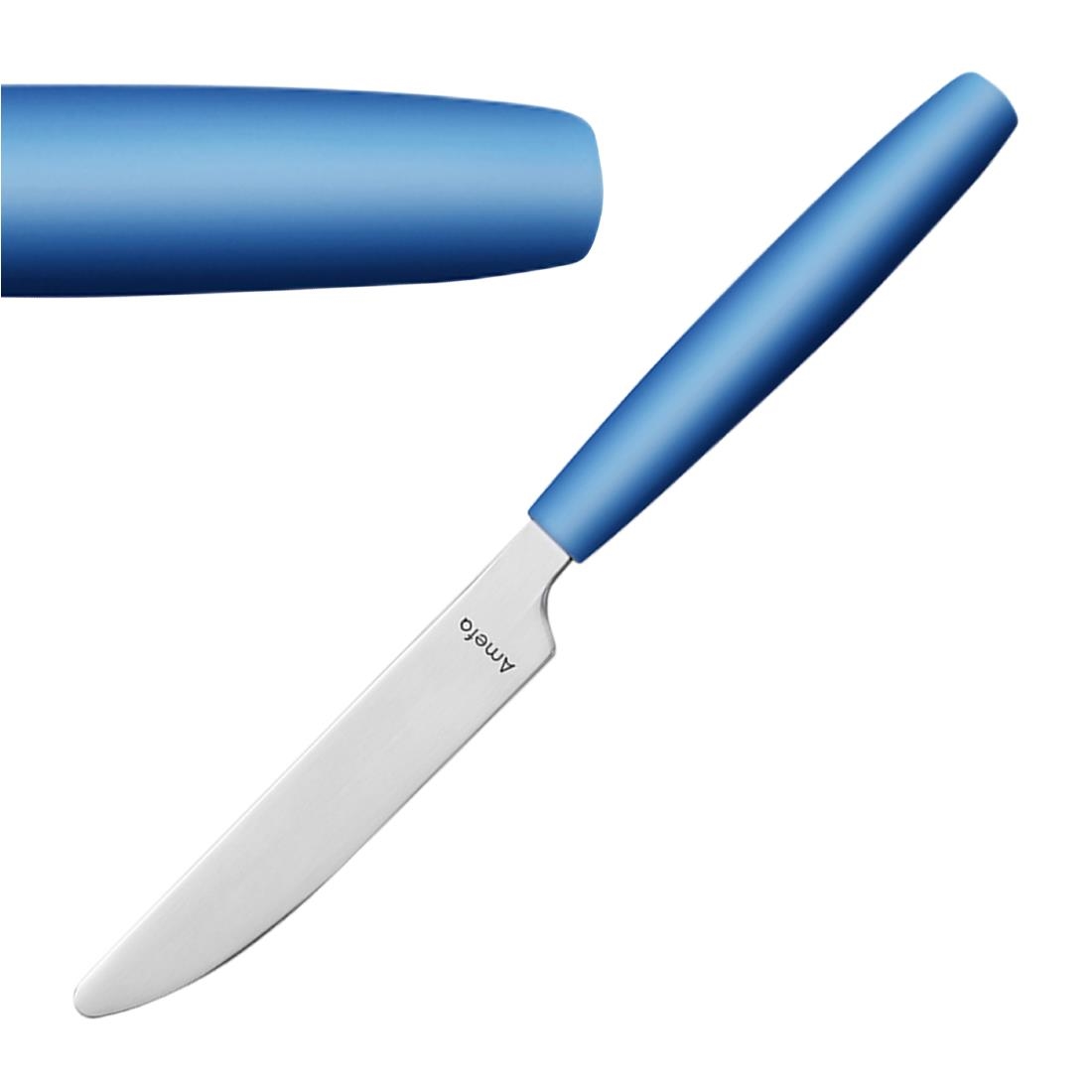 Amefa Blue Pixel Dessert Knives (12 Pack)