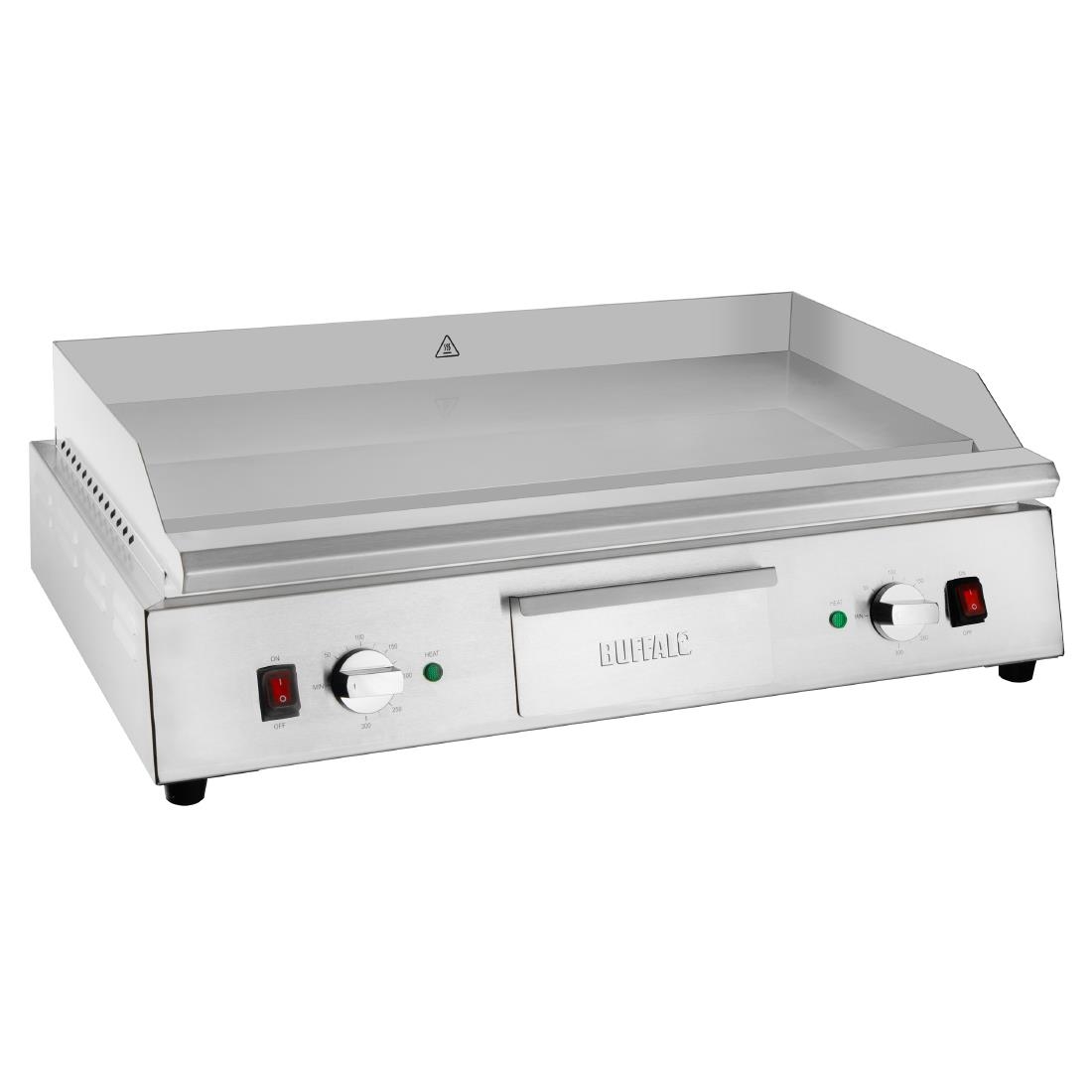 Buffalo Silver Dual Zone Chrome Plated Griddle 790Mm