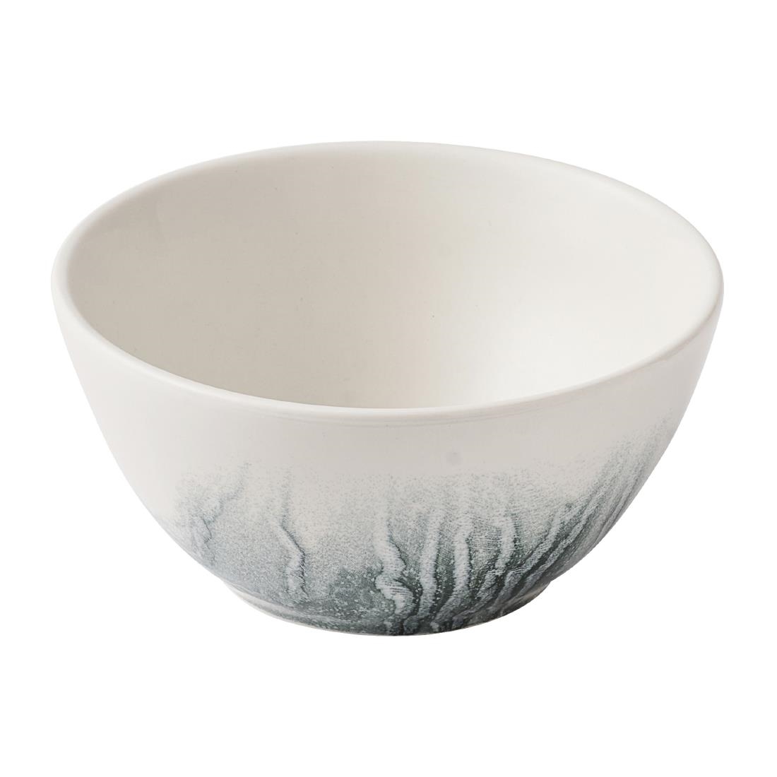 Churchill Super Vitrified Black Churchill Tide Snack Bowls 130Mm (12 Pack)