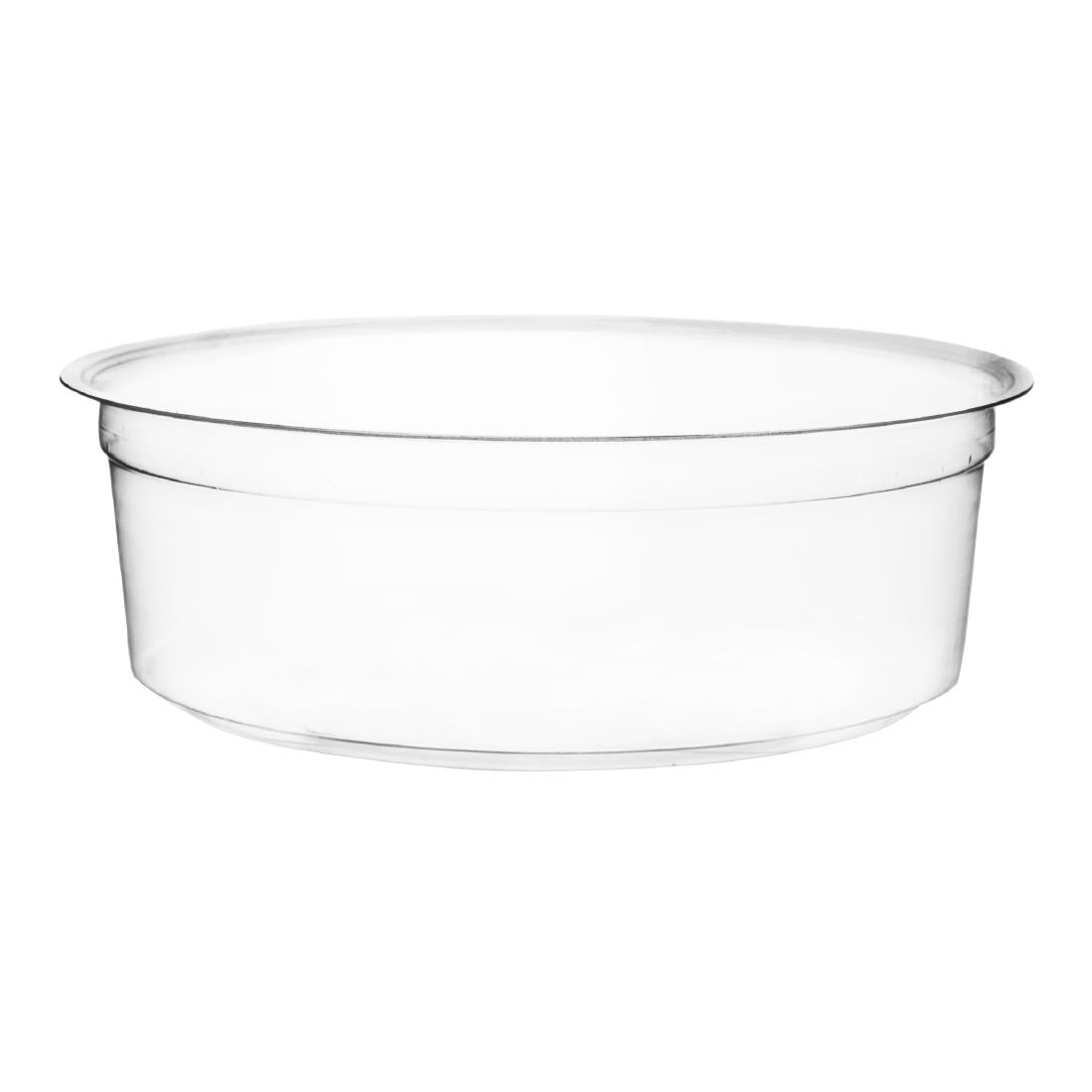 Vegware Clear Round Pla Deli Pots 227Ml (500 Pack)