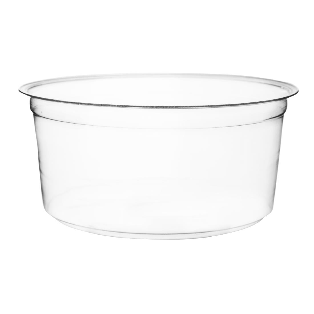 Vegware Clear Round Pla Deli Pots 340Ml (500 Pack)