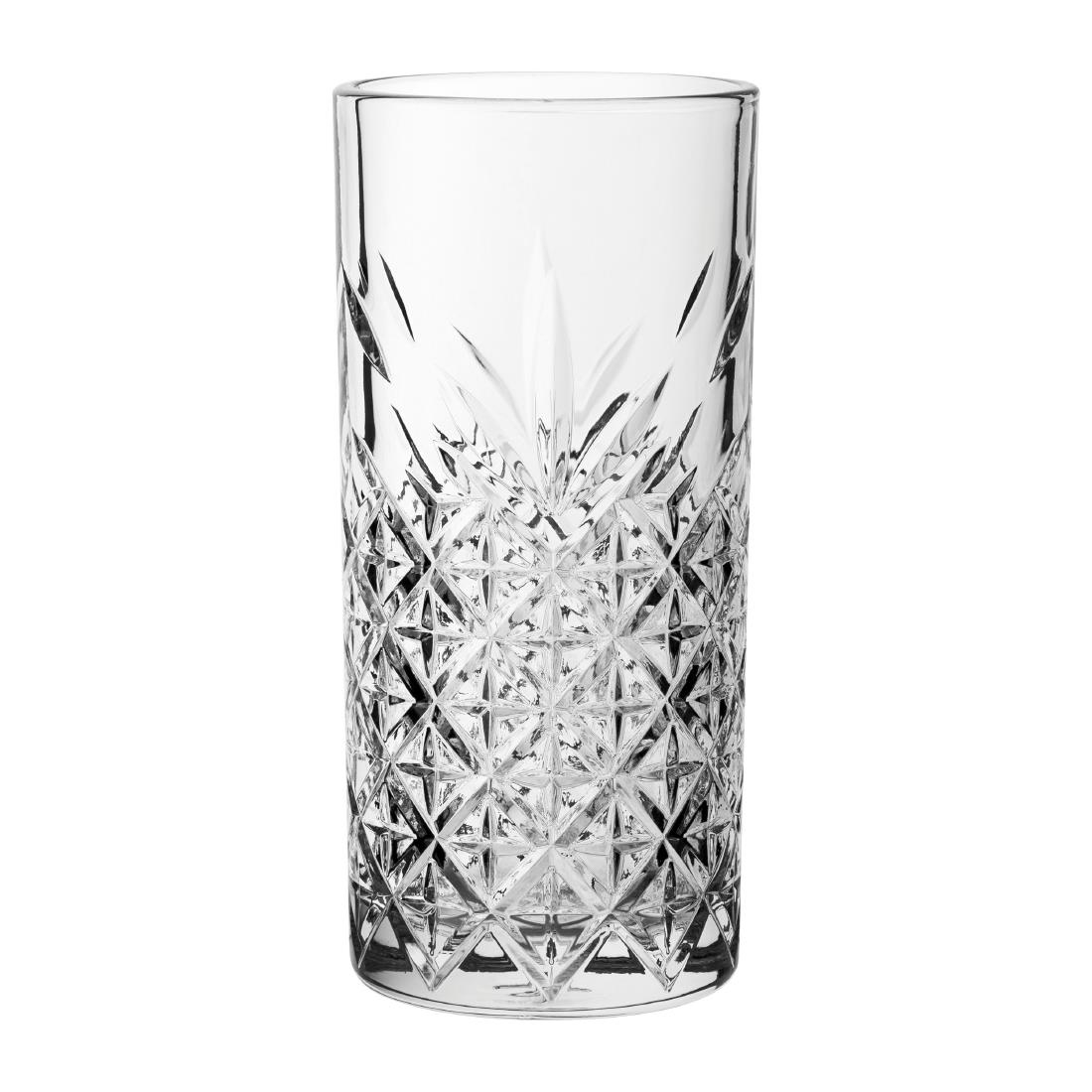 Utopia Pasabahce Timeless Vintage Long Drink Glasses 300Ml (24 Pack)