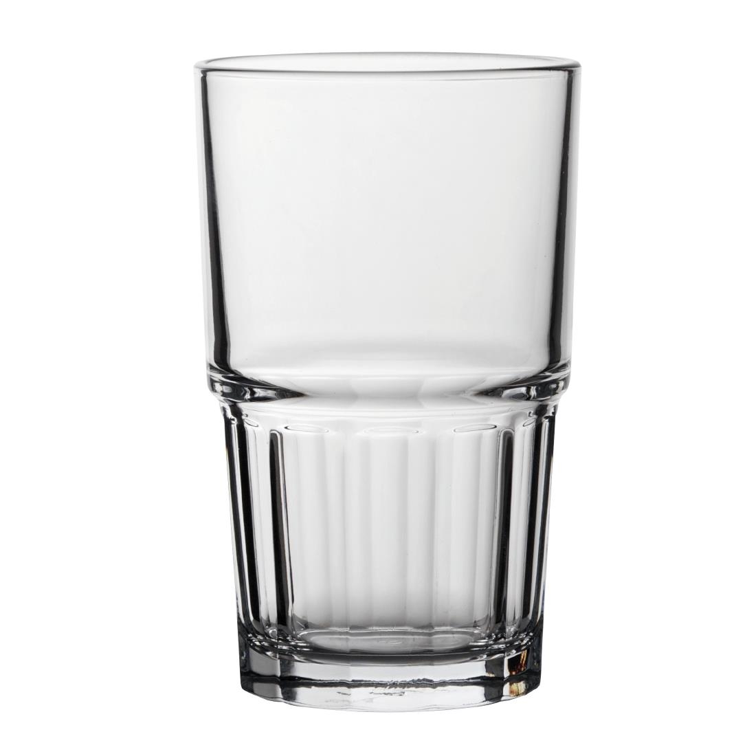 Utopia Pasabahce Next Stacking Hiball Tumblers 280Ml (24 Pack)