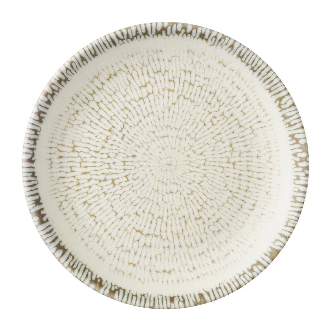 Churchill Super Vitrified Beige Churchill Cascade Coupe Plates Taupe 165Mm (12 Pack)