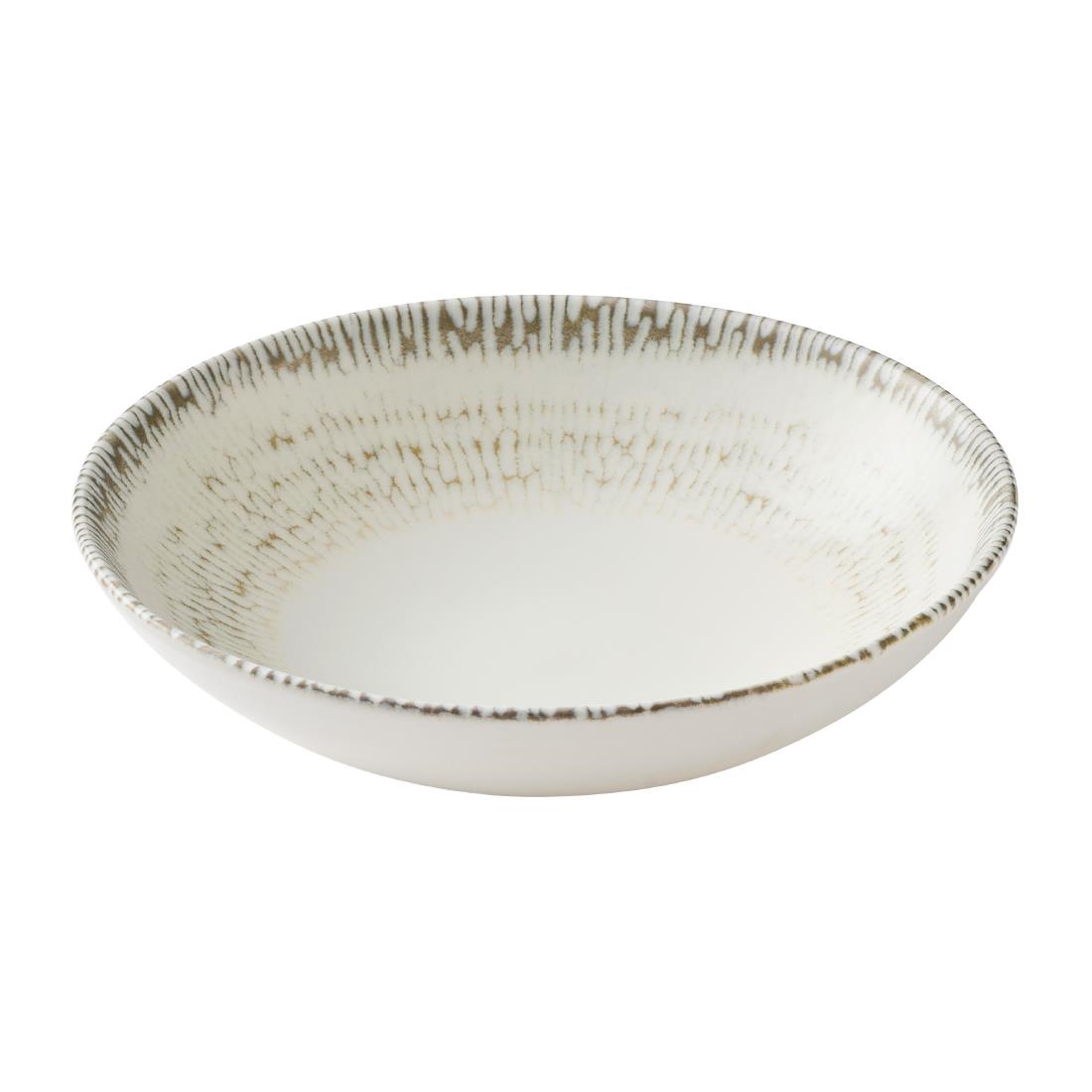 Churchill Super Vitrified Beige Churchill Cascade Coupe Bowls Taupe 182Mm (12 Pack)