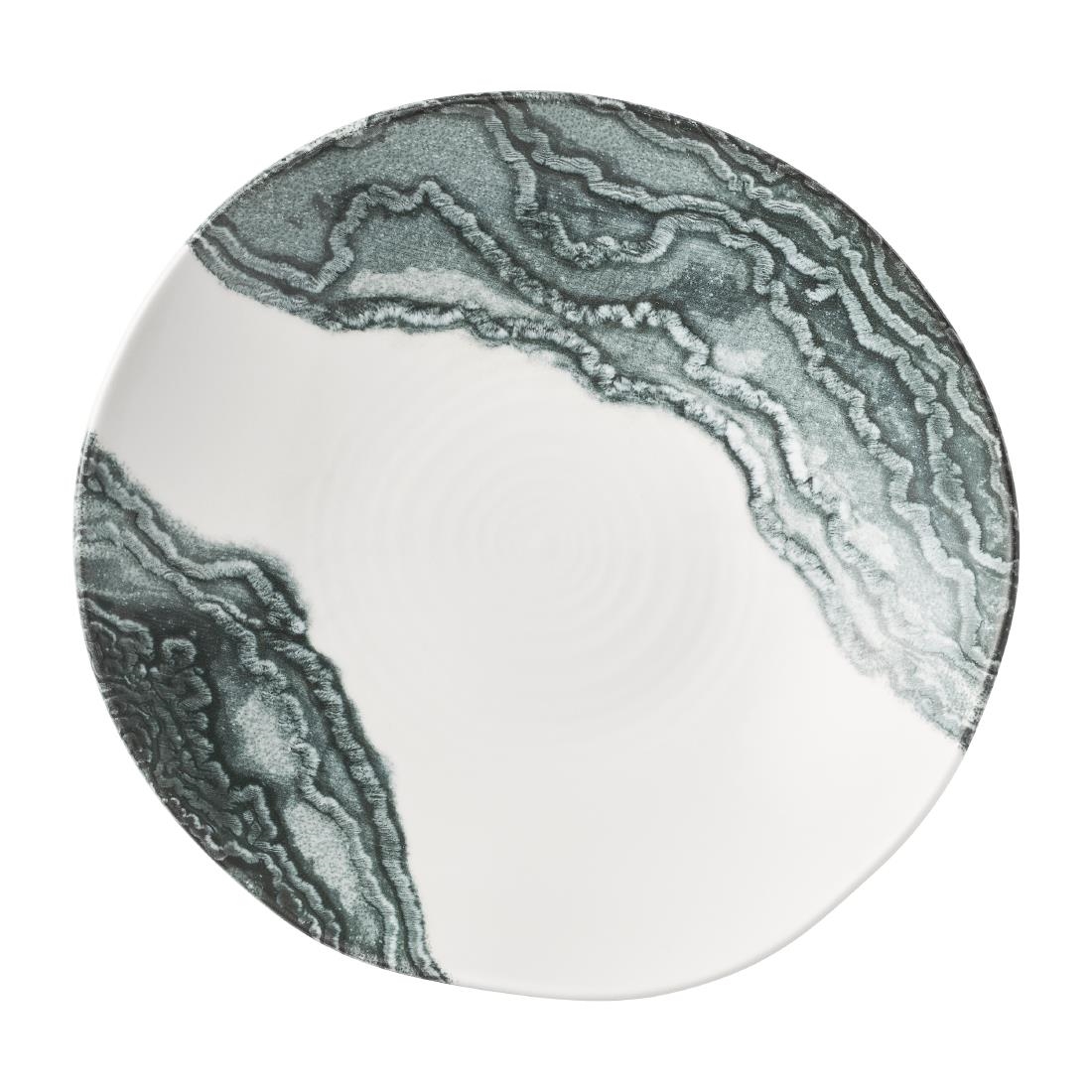 Churchill Super Vitrified Black Churchill Organic Coupe Bowls 220Mm (6 Pack)