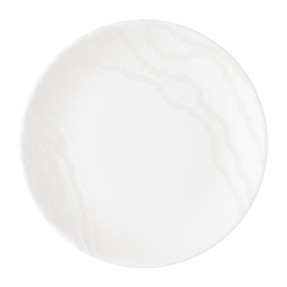 Churchill Super Vitrified White Churchill Tide Coupe Plates 165Mm (12 Pack)