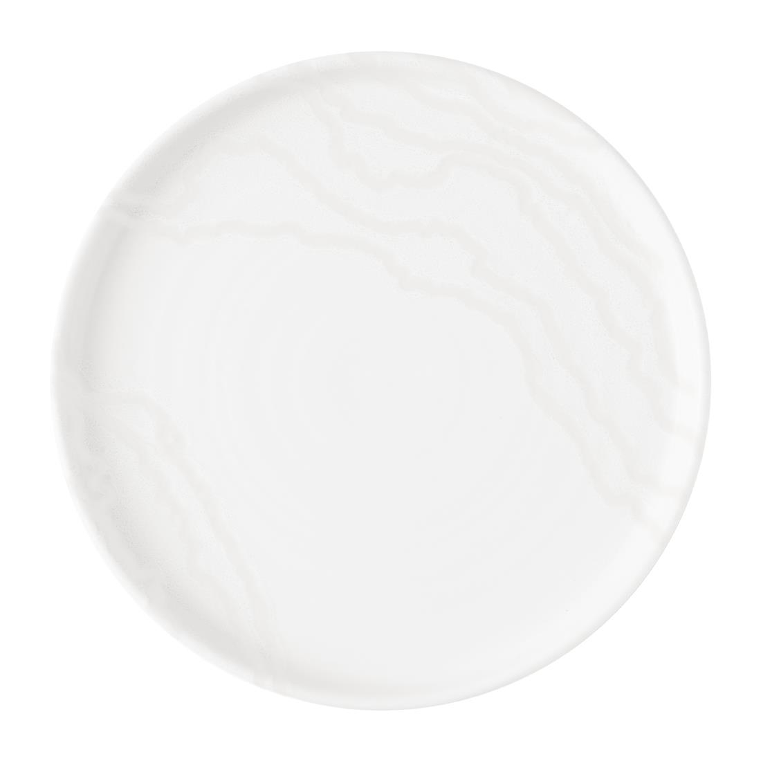 Churchill Super Vitrified White Churchill Tide Walled Plates 260Mm (6 Pack)