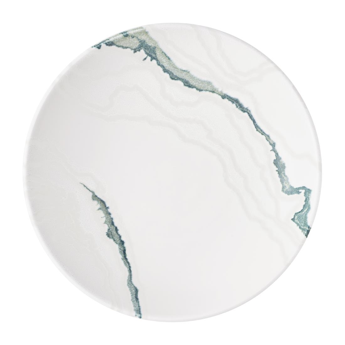Churchill Super Vitrified Green Churchill Tide Coupe Bowls 248Mm (12 Pack)