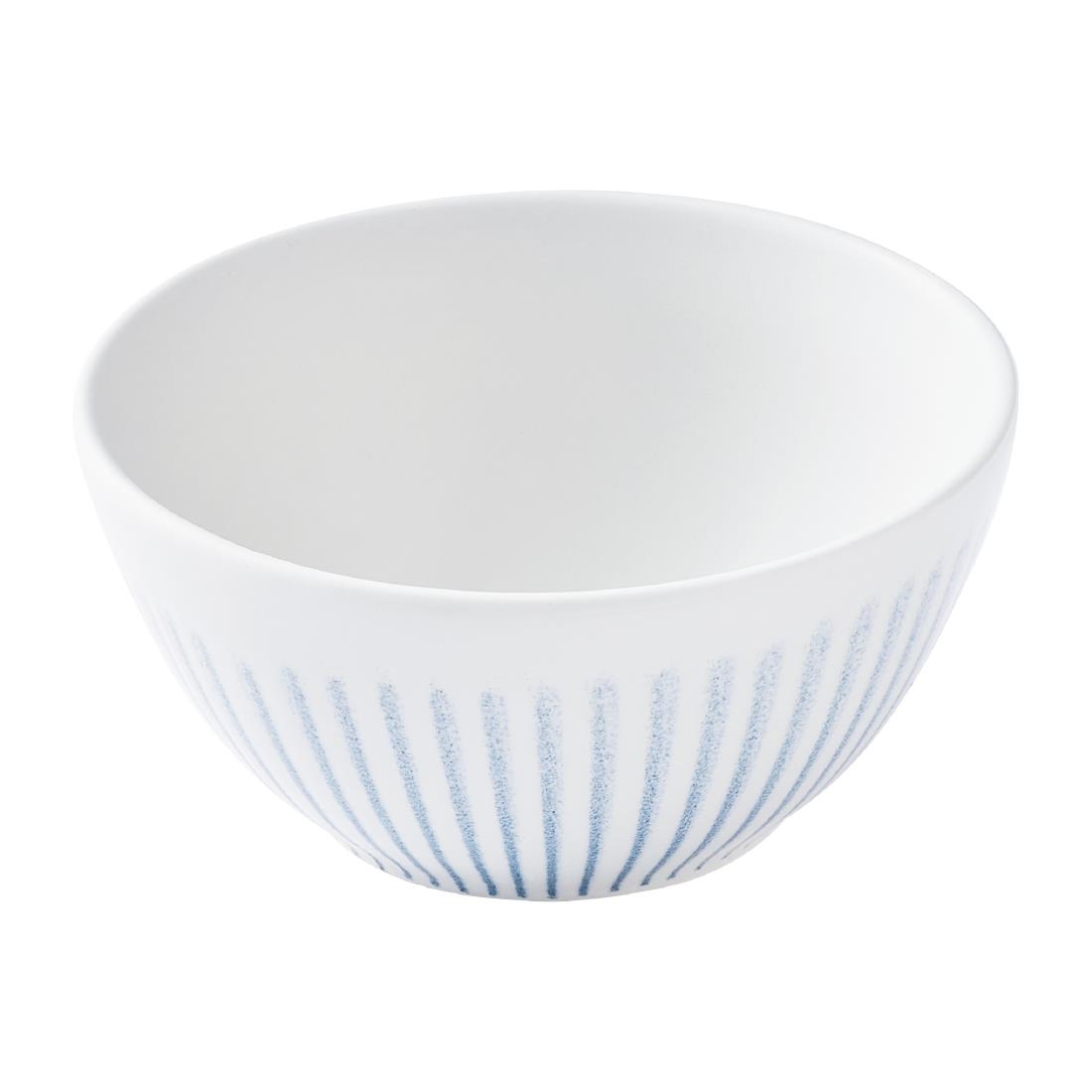 Churchill Super Vitrified Blue Churchill Era Contour Snack Bowls 130Mm (12 Pack)