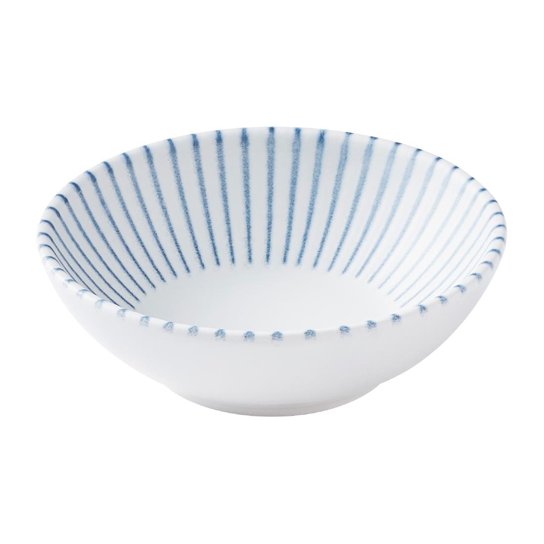 Churchill Super Vitrified Blue Churchill Era Contour Shallow Bowls 116Mm (12 Pack)