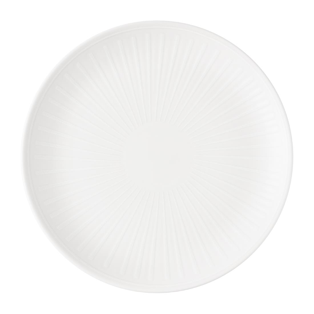 Churchill Super Vitrified White Churchill Era Coupe Plates 288Mm (12 Pack)