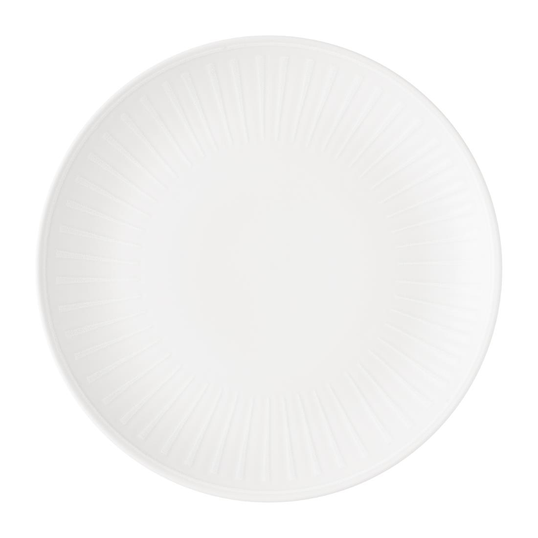 Churchill Super Vitrified White Churchill Era Coupe Plates 260Mm (12 Pack)