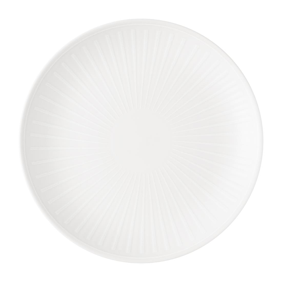 Churchill Super Vitrified White Churchill Era Coupe Plates 217Mm (12 Pack)
