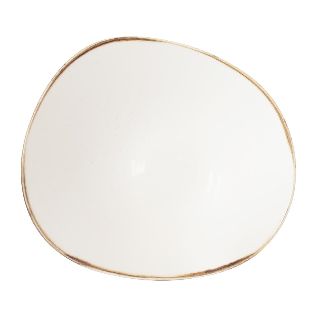 Churchill Super Vitrified White Churchill Stonecast Opal Organic Bowls Barley 250Mm (12 Pack)