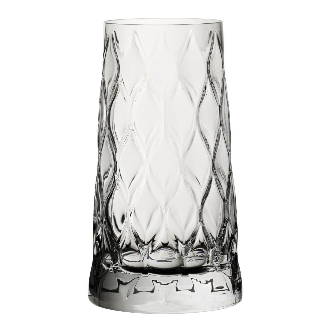 Pasabahce Light Leafy Long Drink Tumblers 450Ml (6 Pack)