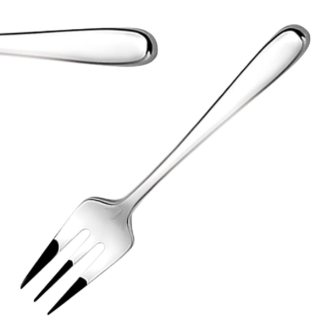 Elia Silver Siena Cake Forks (12 Pack)