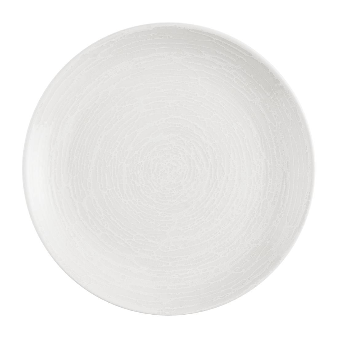 Churchill Super Vitrified White Churchill Inked Elements Evolve Coupe Plates Ice 260Mm (12 Pack)
