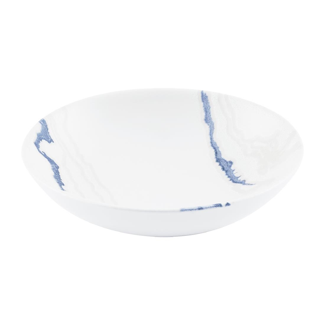 Churchill Super Vitrified Blue Churchill Tide Accents Evolve Coupe Bowls 182Mm (12 Pack)