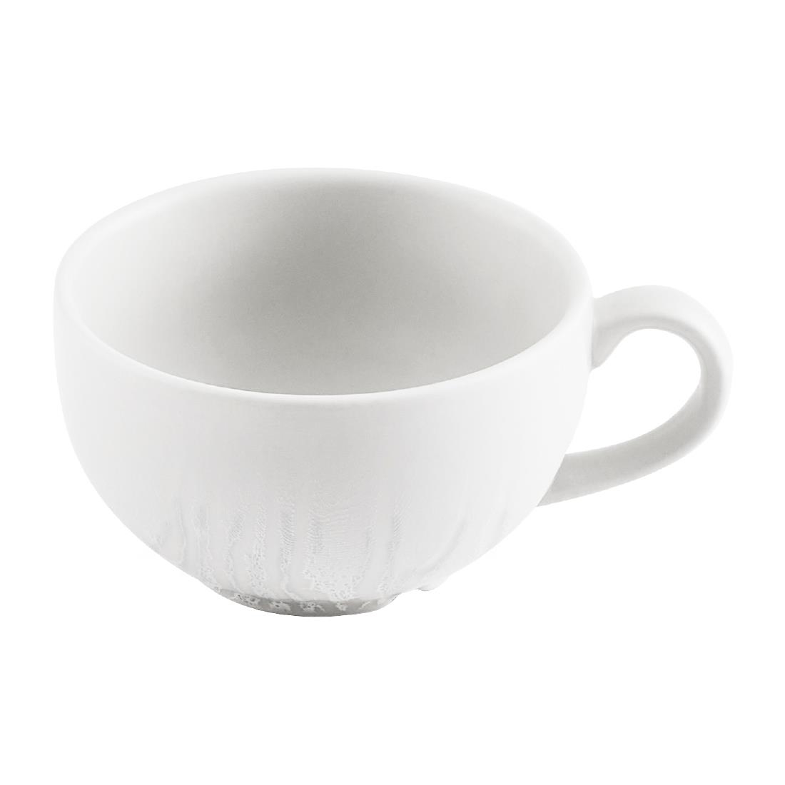 Churchill Super Vitrified White Churchill Inked Tide Café Cappuccino Cups 227Ml (12 Pack)