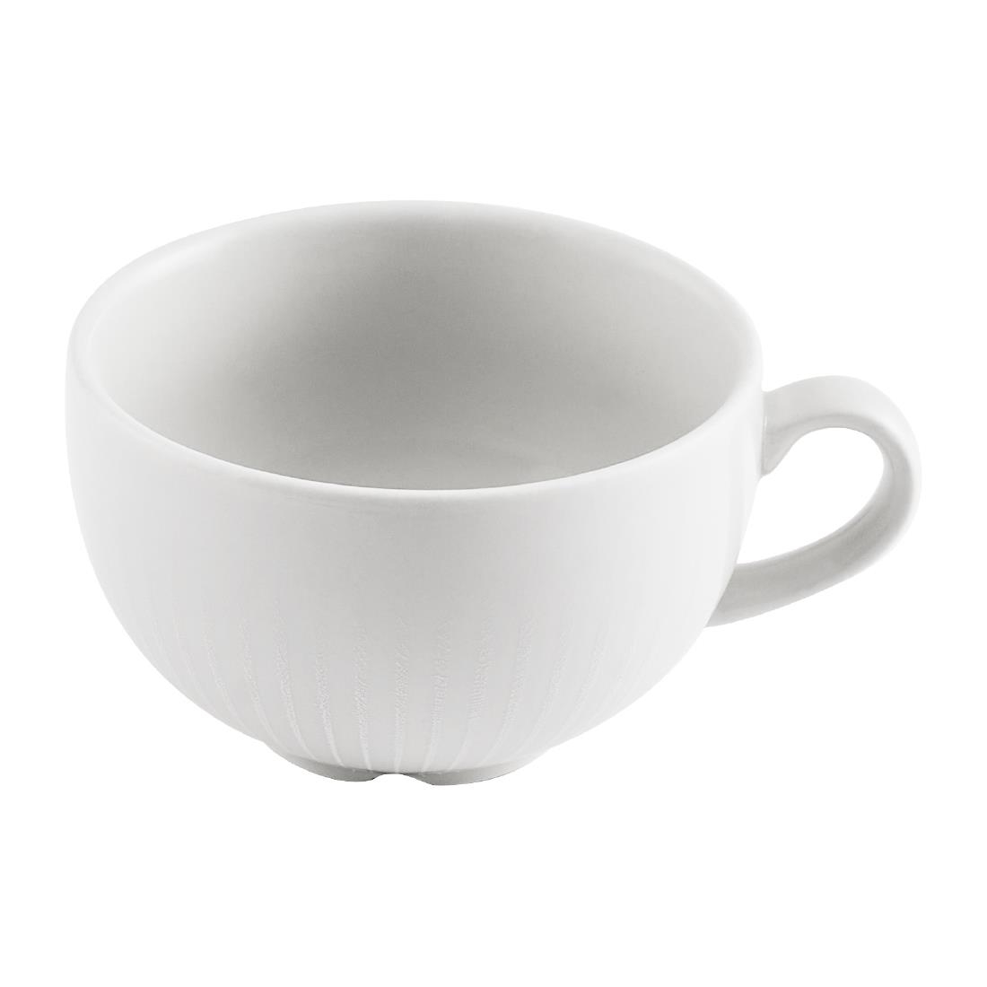 Churchill Super Vitrified White Churchill Era Café Cappuccino Cups 340Ml (12 Pack)