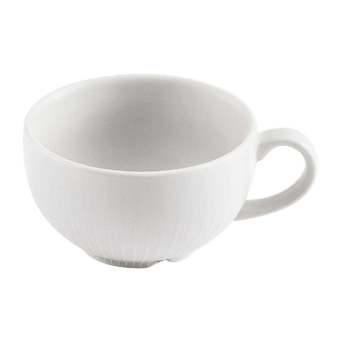 Churchill Super Vitrified White Churchill Era Café Cappuccino Cups 227Ml (12 Pack)