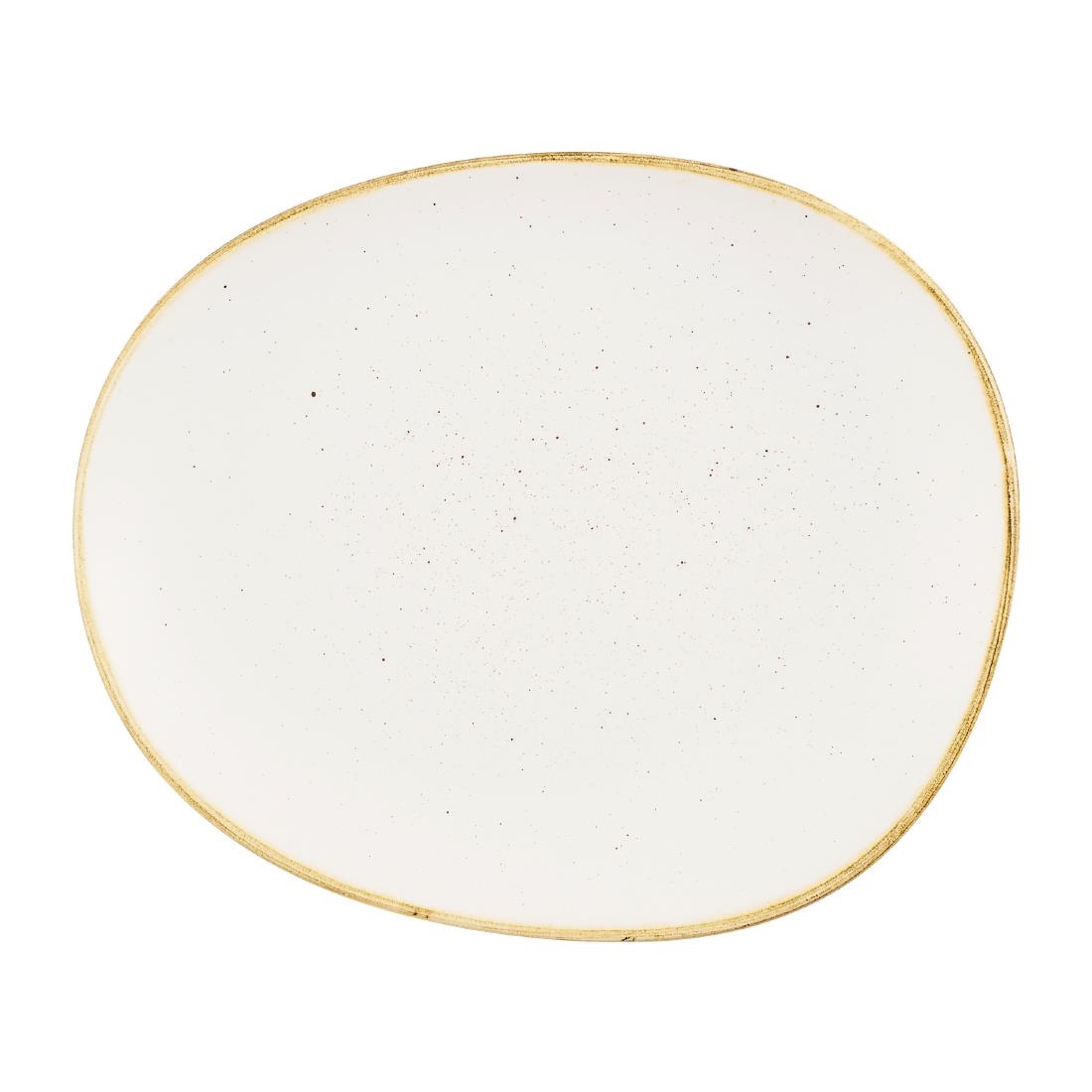 Churchill Super Vitrified White Churchill Stonecast Opal Plates Barley 185Mm (12 Pack)