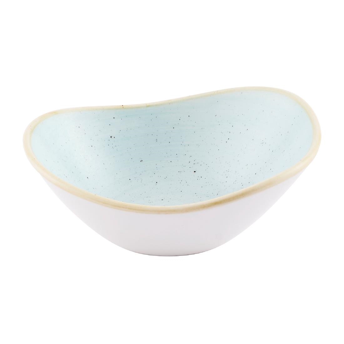 Churchill Super Vitrified Blue Churchill Stonecast Opal Bowls Duck Egg 230Mm (12 Pack)