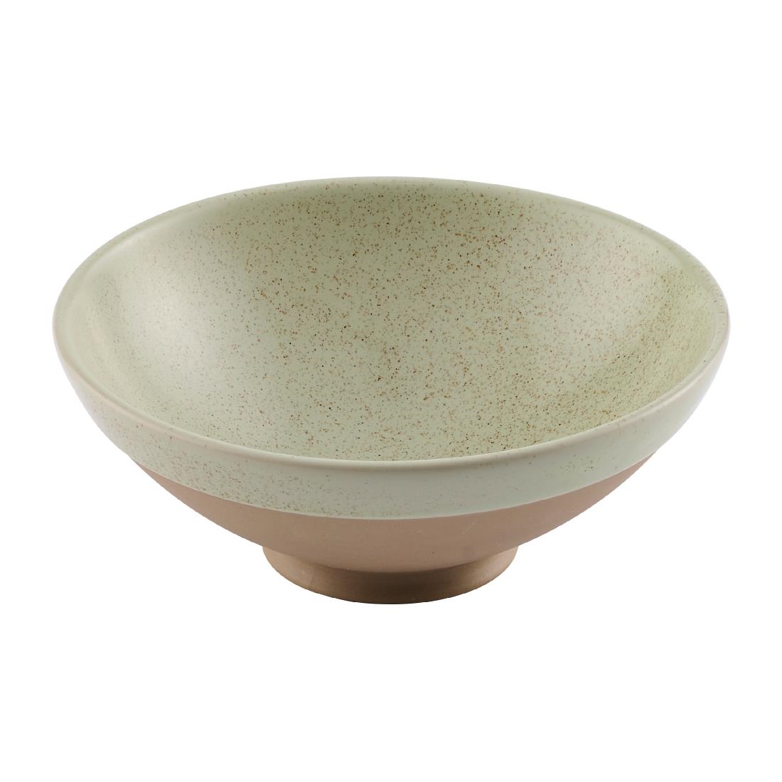 Churchill Green Emerge Ramen Bowls Speckled 200Mm (6 Pack)