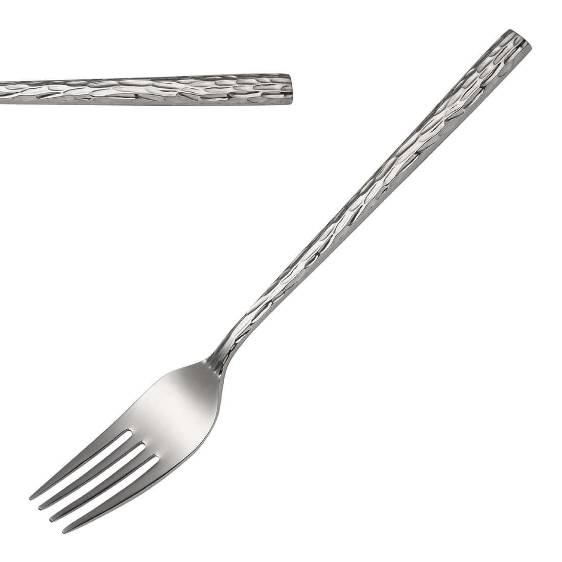 Churchiill Sola Silver Churchill Sola Lausanne Dessert Forks (12 Pack)